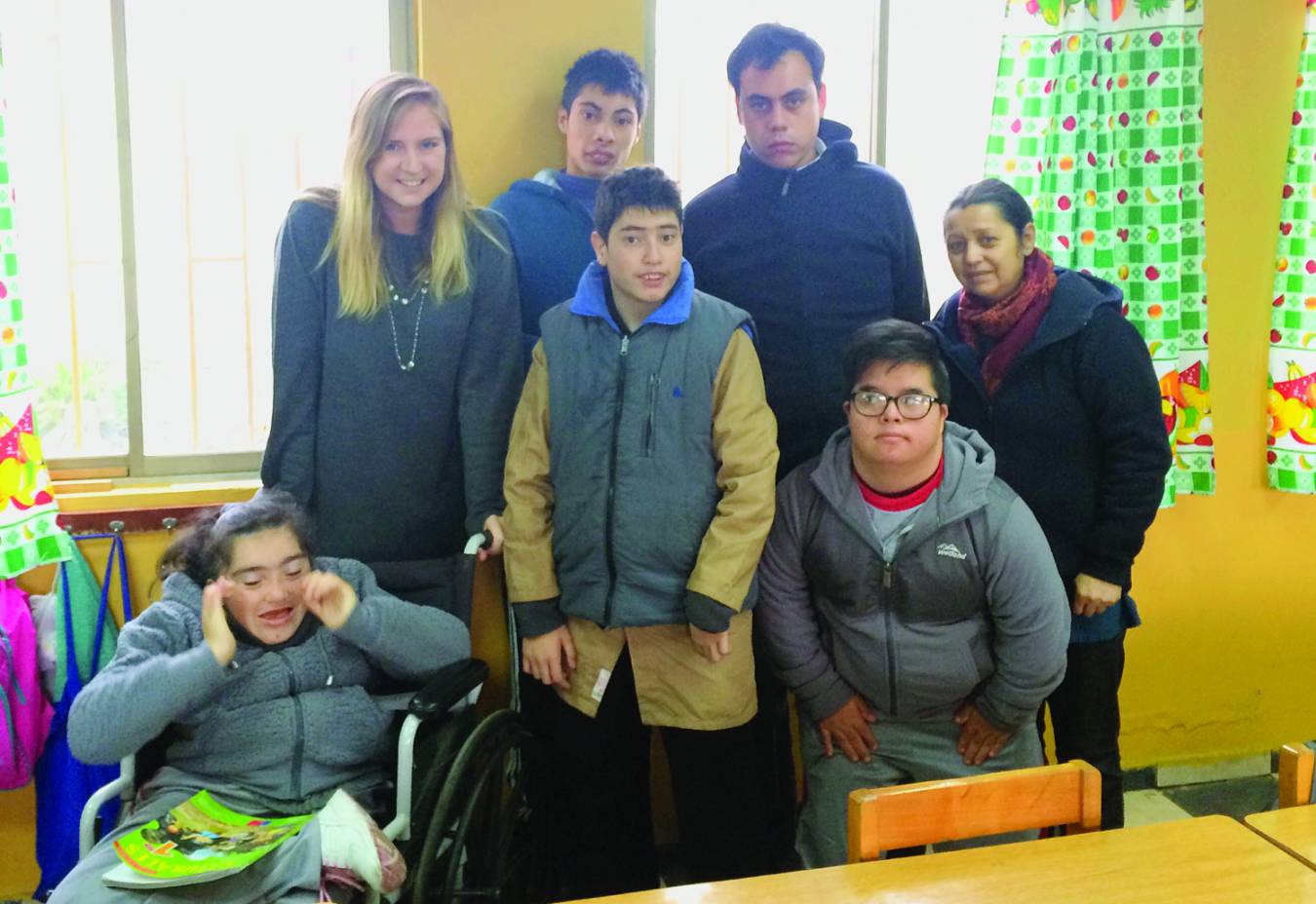 Rector worked with special needs kids in Chile.