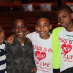 More than 700 children and adult leaders participated in M-JAM, held at two convenient locations. First Baptist Church in Lafayette and Tall Timbers Baptist Conference Center in Woodworth hosted the annual missions event for first through sixth graders.