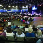 Crowds as large as 2000 attended the Hope4U GO TELL Crusade Oct. 14-17 at the Rapides Parish Coliseum in Alexandria.