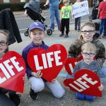 Louisiana Life March Northeast participants declare their love for life Jan. 27, 2019. More than 20,000 people participated in one of five life marches in the state this year.