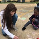 At this year’s M-NOW, teens held a block party at an Alexandria apartment complex as part of an outreach effort by the 75 participants. Holly Jo Linzay photo