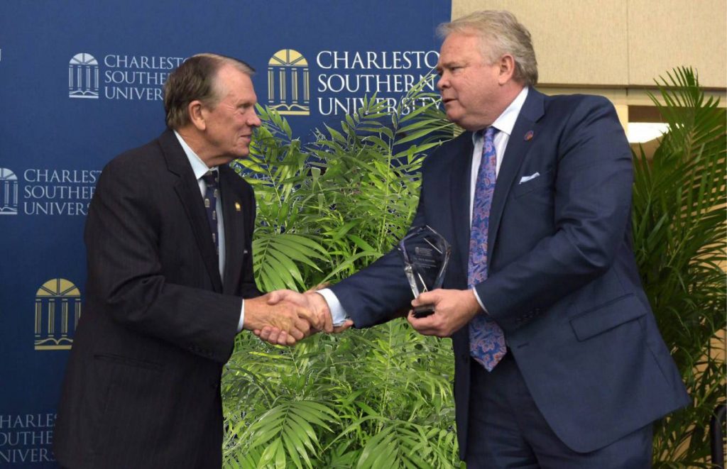 Brewer Honored By Alma Mater Charleston Southern University Baptist 