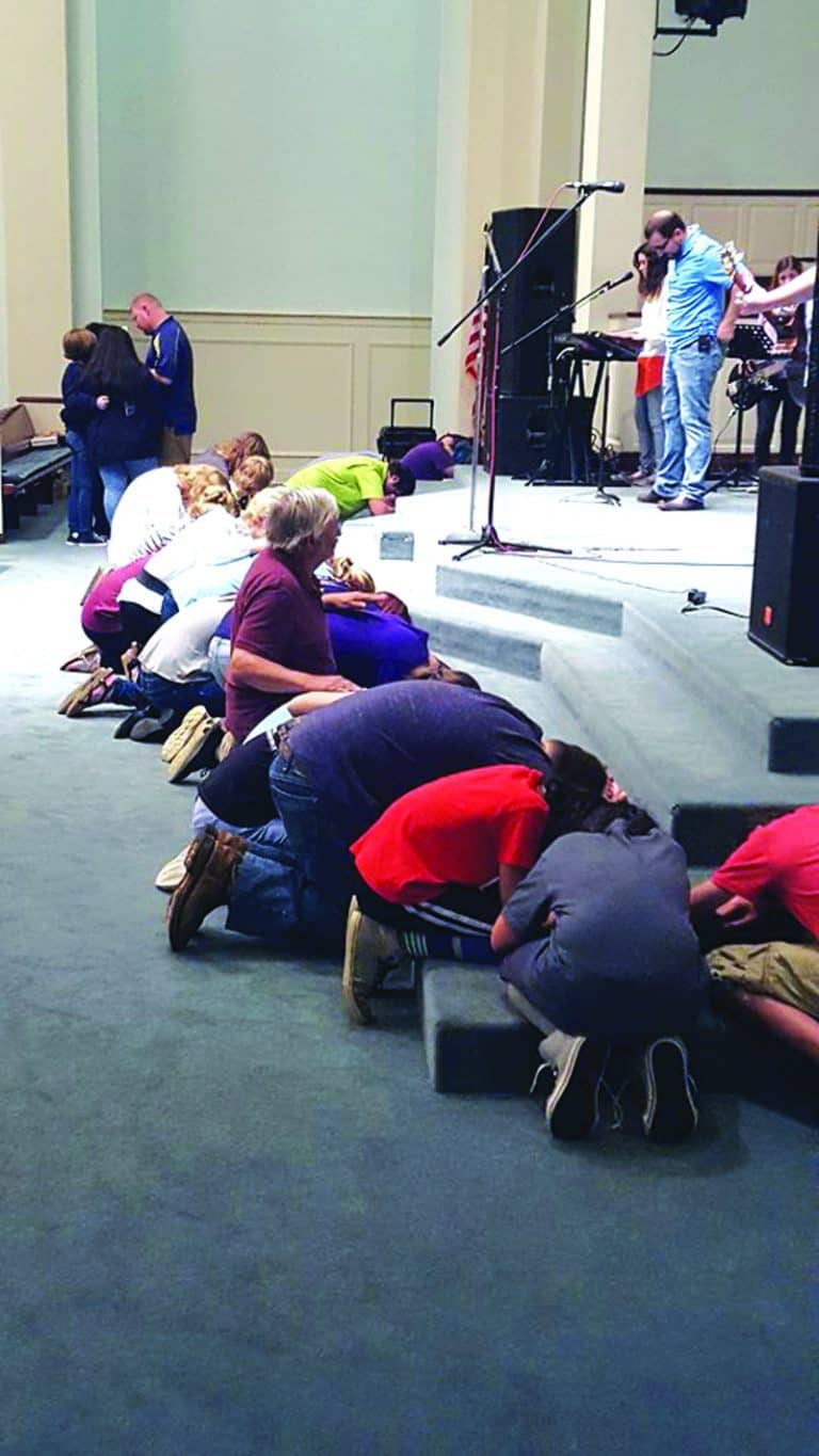 Prayer and revival go hand in hand for two Harvest crusades Baptist