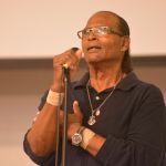 A member of the praise band at a revival inside the chapel of the Louisiana State Penitentiary at Angola helped lead a time of worship.