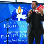 Ben Clapper, executive director of Louisiana Right to Life, thanked Louisiana Baptists during the Pro-Life Breakfast for their support in the pro-life movement in the state and urged everyone to get out the vote for the ‘Love Life’ amendment in 2020.