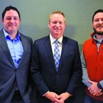 New Pastor Conference officers are (from left) Brad Delaughter, vice president, Satsuma Baptist Church, Livingston; David Goza, president, Jefferson Baptist Church, Baton Rouge; and James Doughty, secretarytreasurer, First Baptist Church, Monroe.