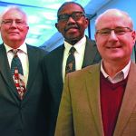 Newly elected Louisiana Baptist Convention officers are from left Marc Taylor, second vice president, Leroy Fountain, first vice president, and David Cranford, president. Taylor is a layman at Cook Baptist Church, Ruston; Fountain is church health strategist for New Orleans Baptist Association; and Cranford is pastor of First Baptist Church, Ponchatoula.