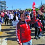 More than 4,000 people participated in the Louisiana Life March CENLA Feb. 1, 2020. Brian Blackwell photo